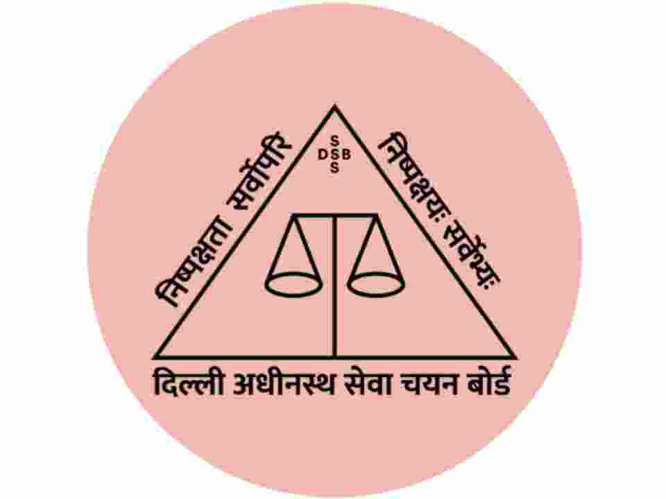 DSSSB Various Post In Various Departments (Delhi)